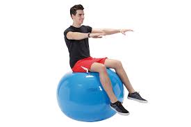 Anti-burst exercise ball